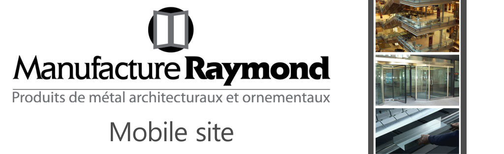 homepage of Manufacture Raymond