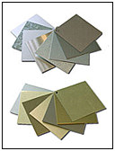 Métal laminés aux finis et couleurs variés